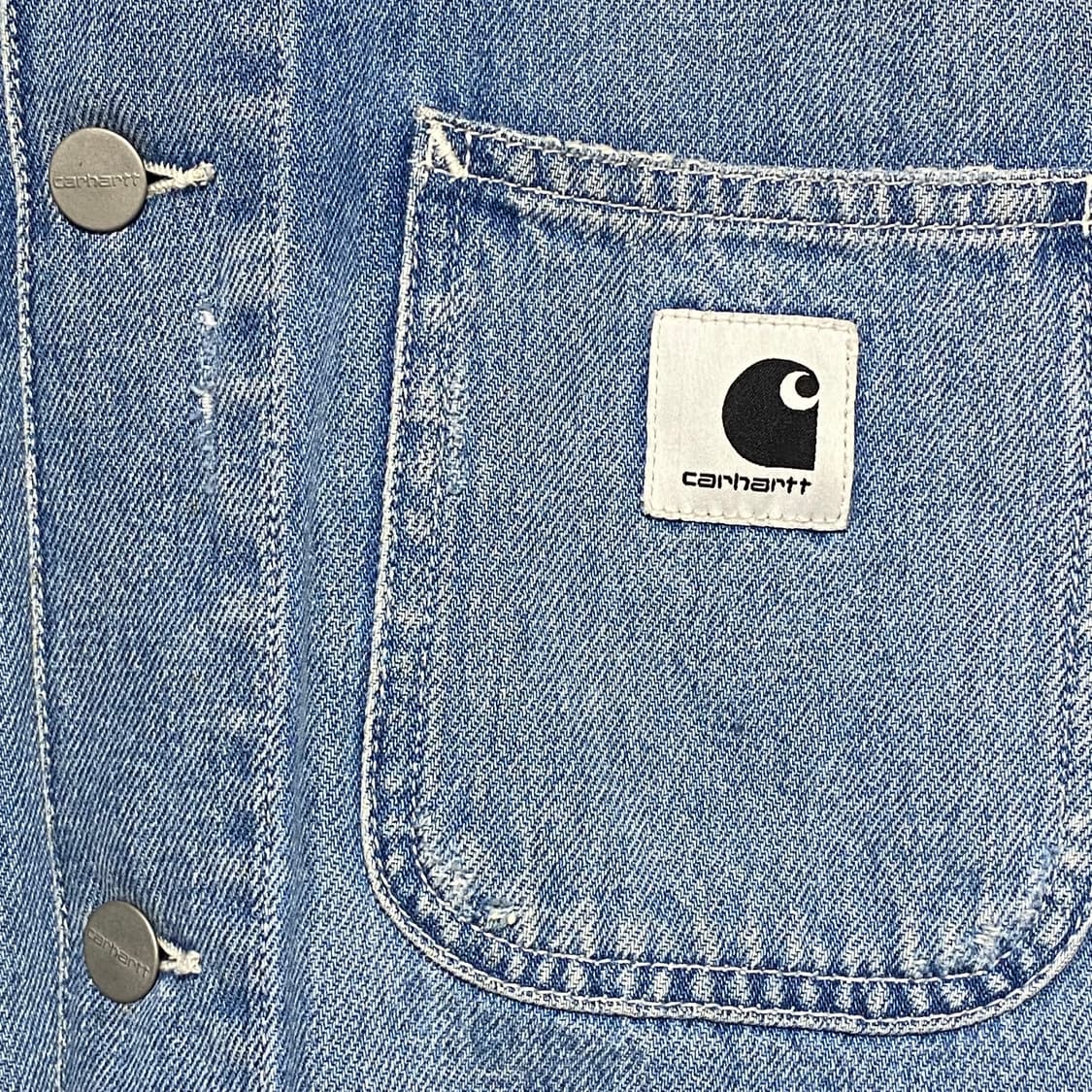 칼하트 데님 초어 자켓 S 상품이미지4