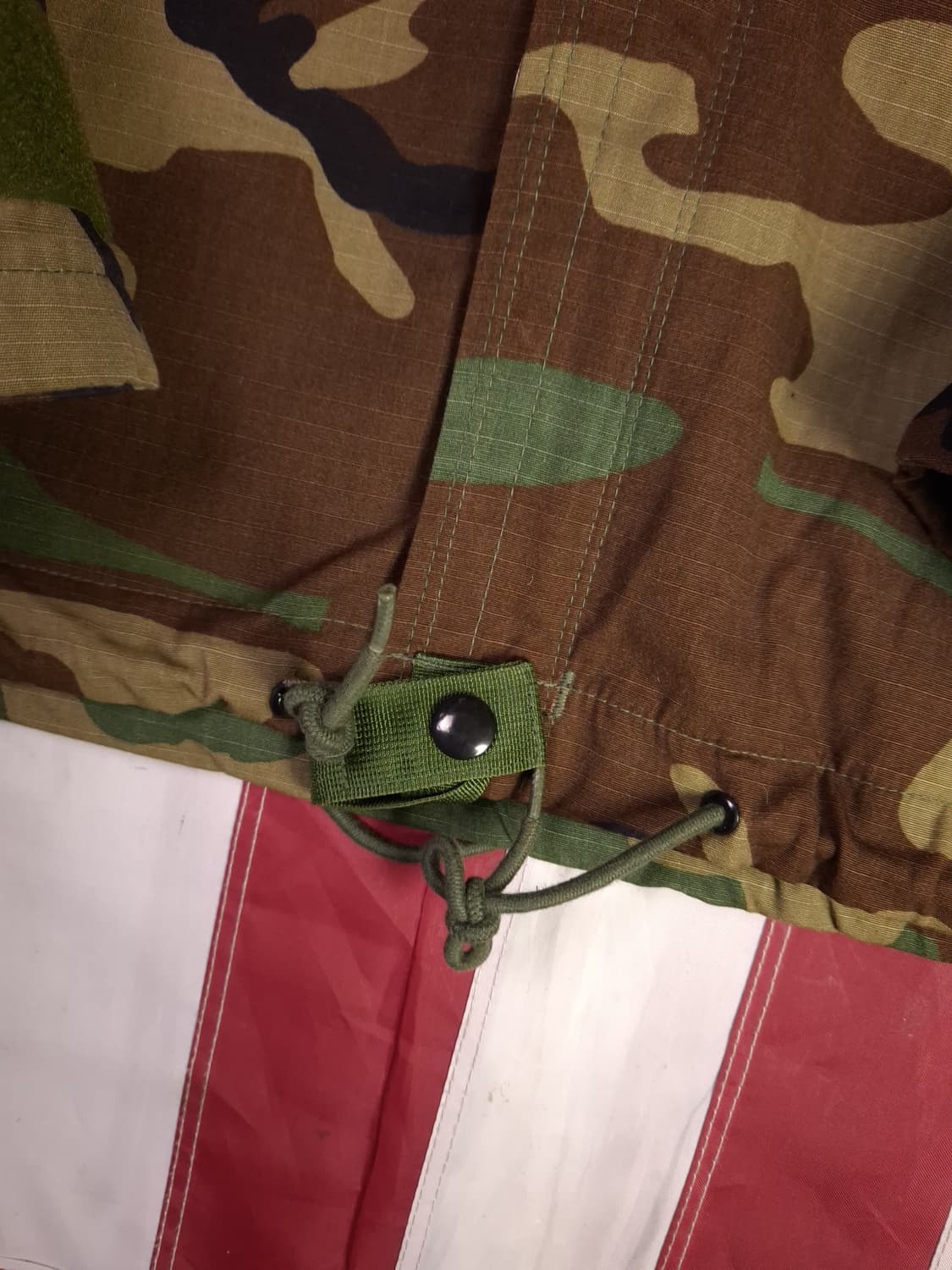 새제품 오리지날 미군 우드랜드 캐미칼 화생방복 자켓 상품이미지6