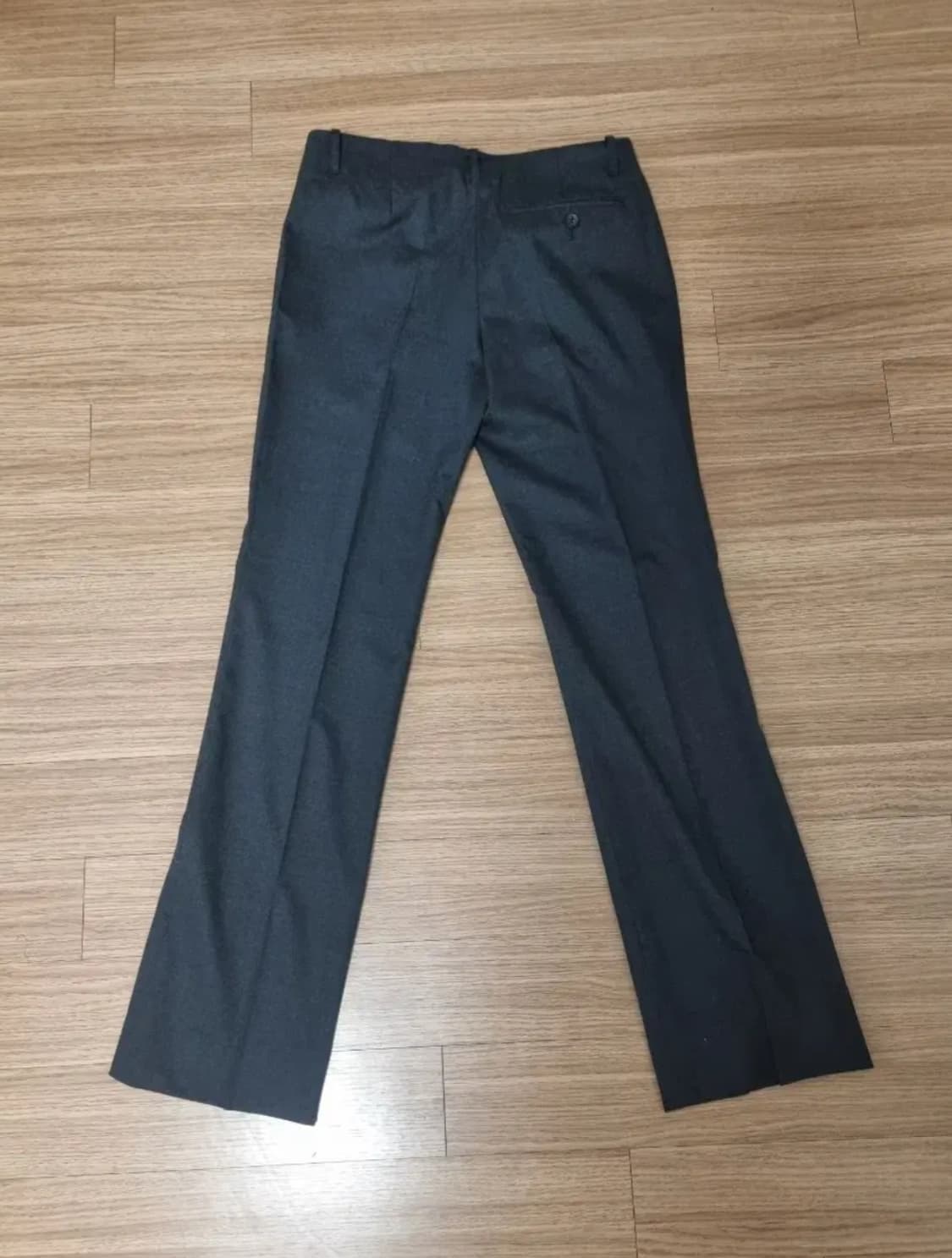 질샌더 여성 울 슬랙스 차콜 상품이미지2