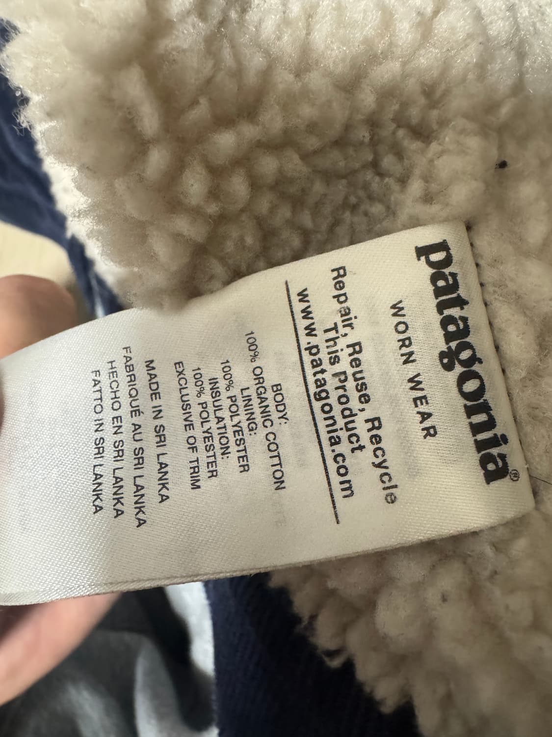 파타고니아 코듀로이 양털자켓 상품이미지3