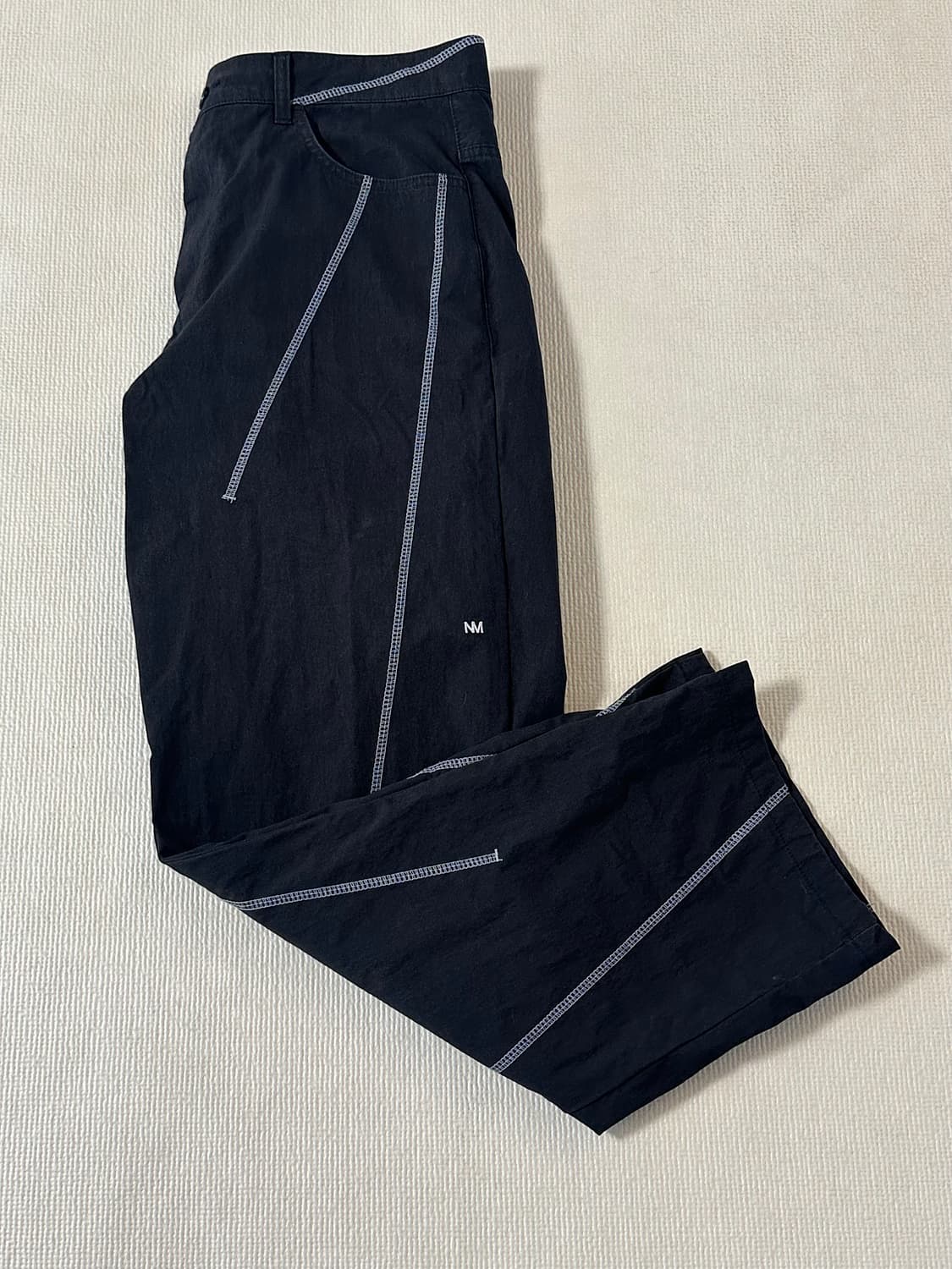 L) 노매뉴얼 S.L PANTS - BLACK 팬츠 상품이미지5