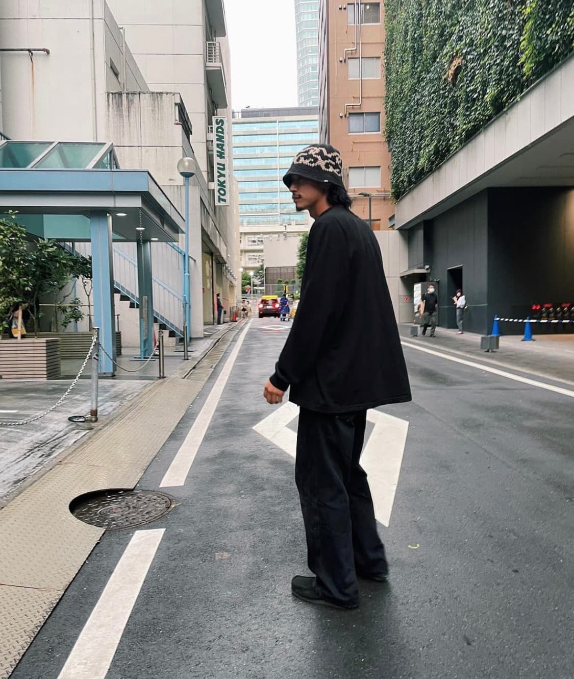 스투시 니트 버킷햇 블랙 상품이미지3