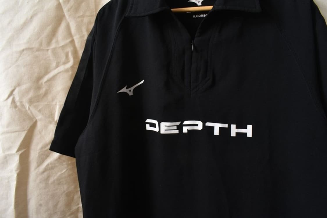 미즈노 X 일꼬르소 기능성 반팔티 M M0381 상품이미지5