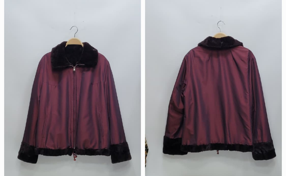 실크로드 천연 밍크 리버서블 자켓 / 여 91-104-165
 상품이미지4