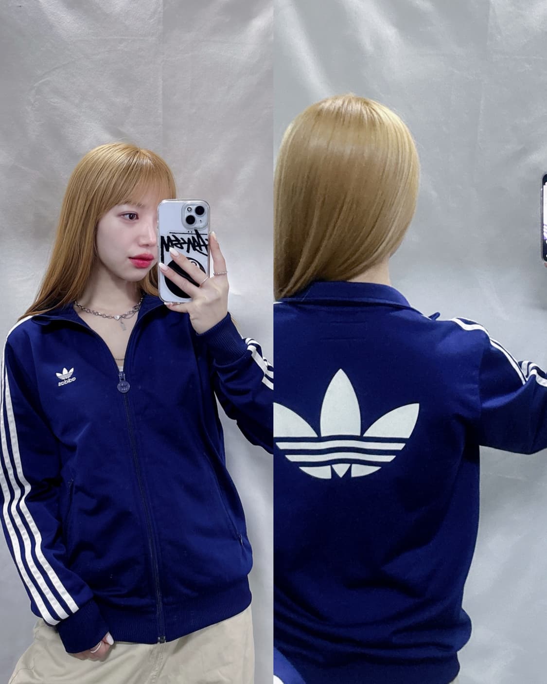 아디다스 유로파 네이비 트랙탑  상품이미지1