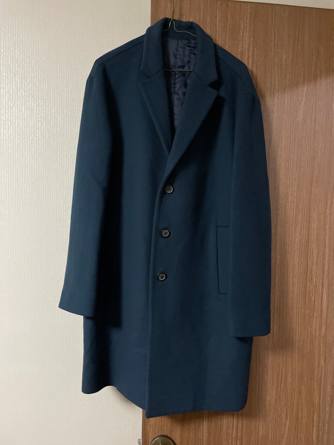 [50] SOLID HOMME 솔리드옴므 캐시미어 블렌드 코트(클리닝O) 상품이미지1