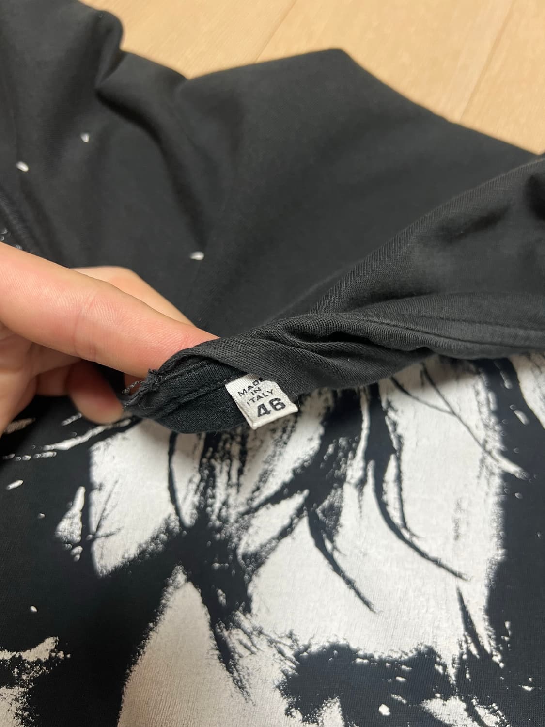 메종 마르지엘라 ss10 FACE NEGATIVE 롱슬리브 상품이미지5