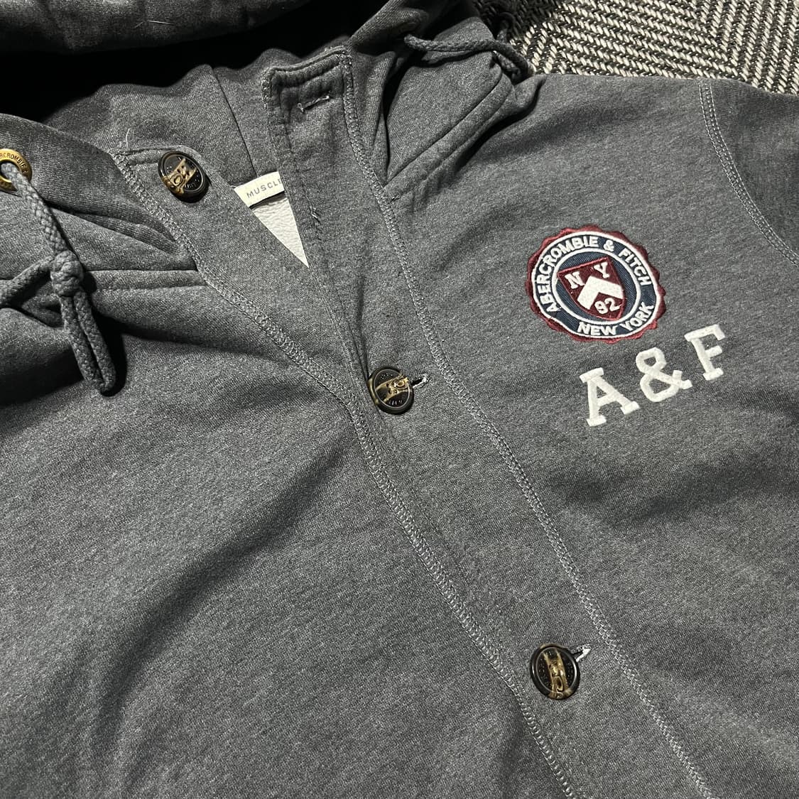 Abercrombie 아베크롬비 버튼 후드 상품이미지3
