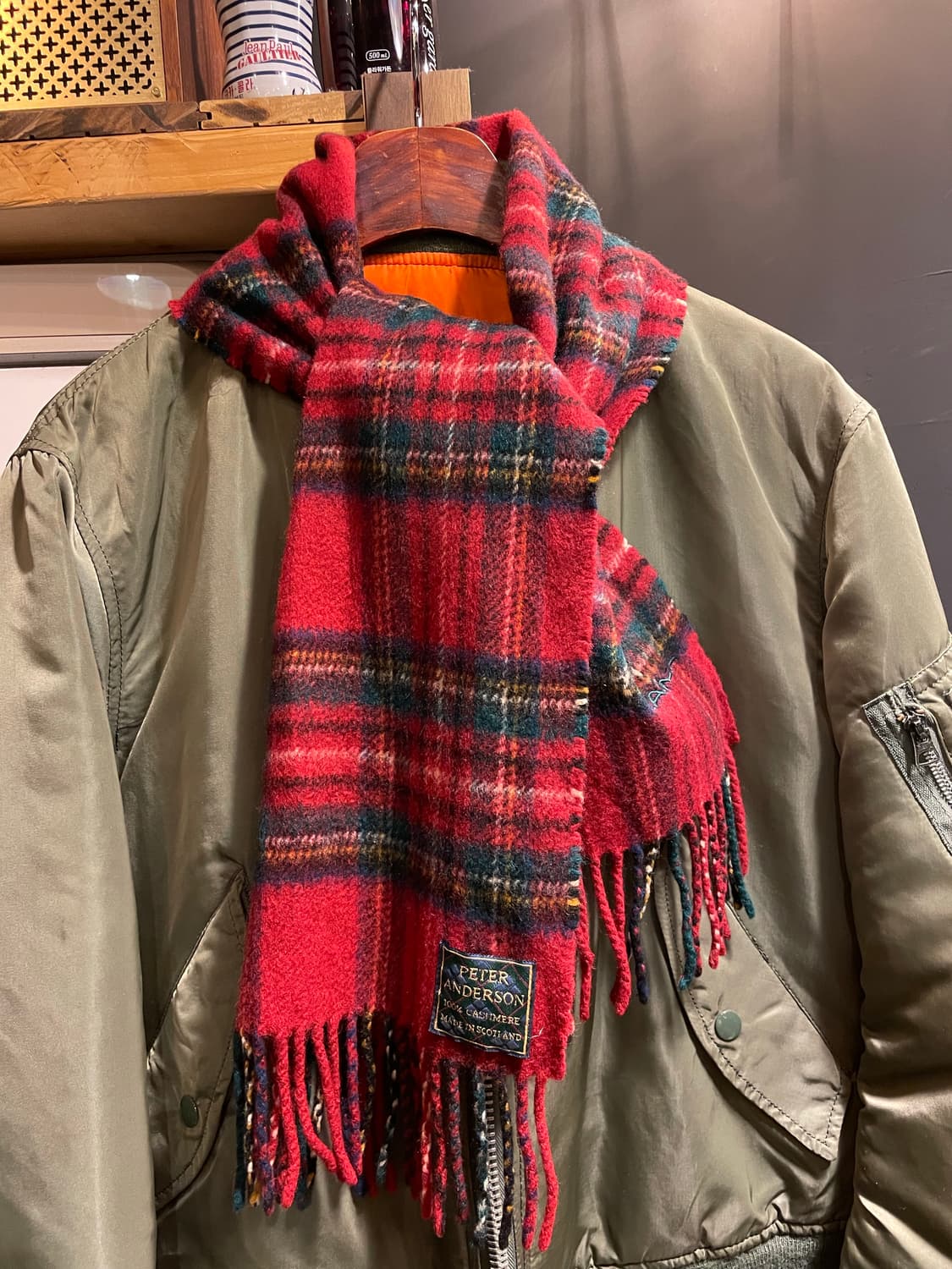 란셀 캐시미어 머플러 상품이미지1