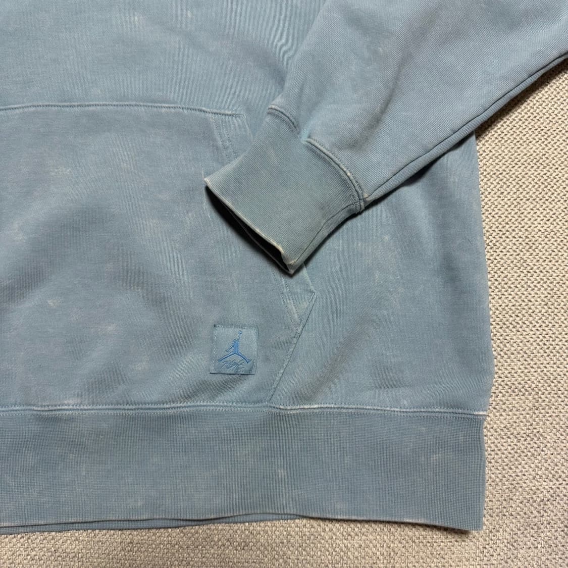 조던 워시드 블루 후드티 상품이미지3