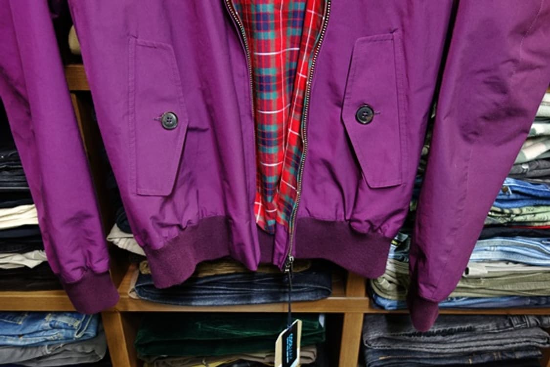 Baracuta 바라쿠타 G9 자켓 퍼플 플럼 40 (100) 상품이미지3