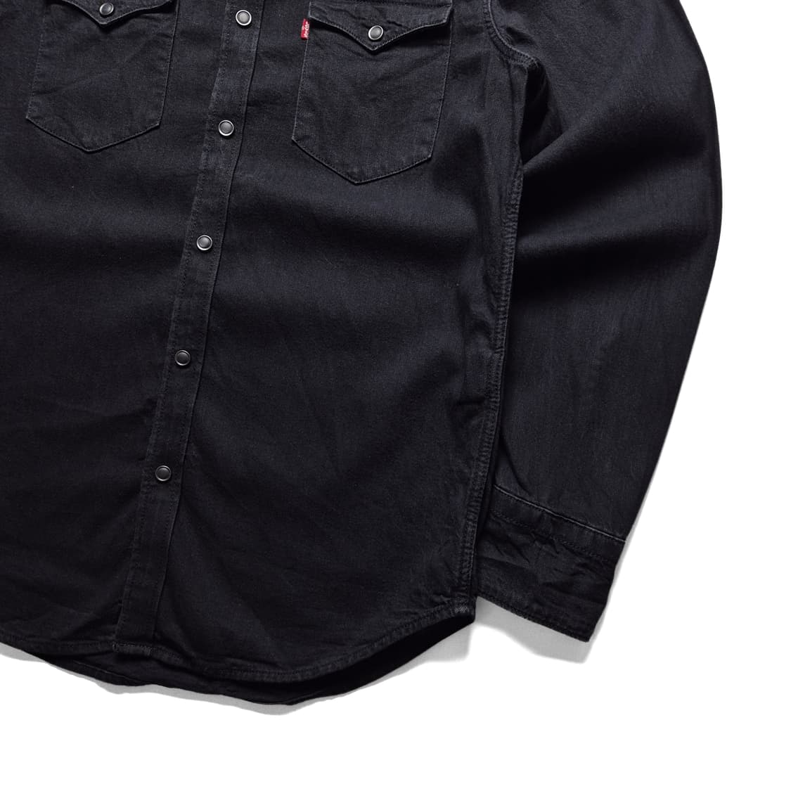 [M] 리바이스 바스토우 웨스턴 데님셔츠 블랙 상품이미지5