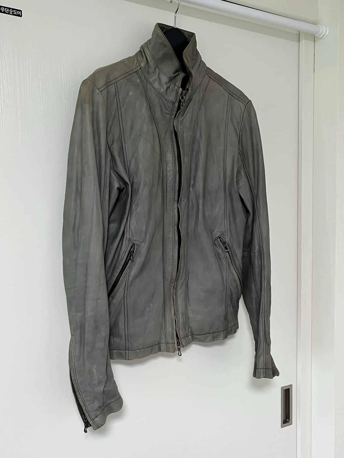shellac cow leather jacket 상품이미지1