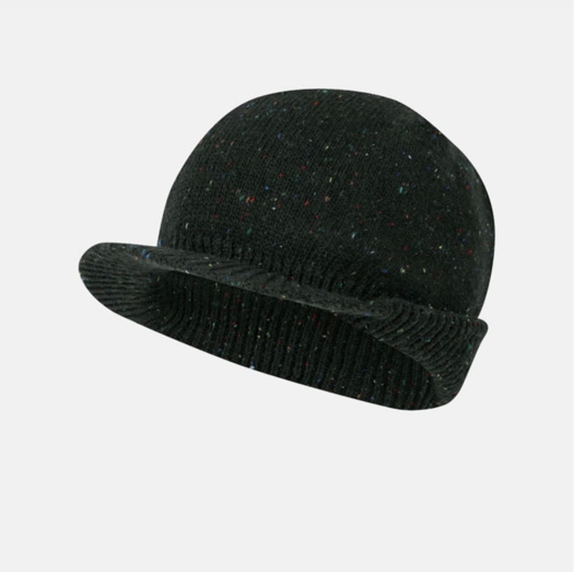 썬러브 (SUNLOVE) speckle visor 비니 챠콜 상품이미지1