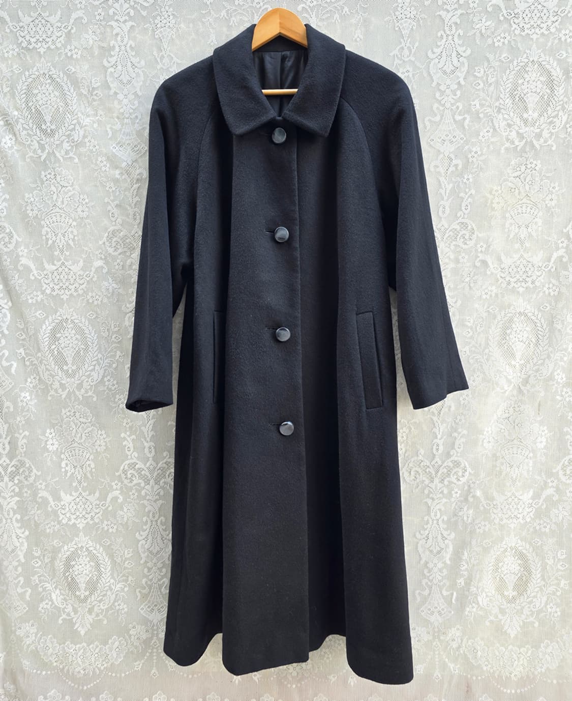 캐시미어 100% 싱글 코트 상품이미지1