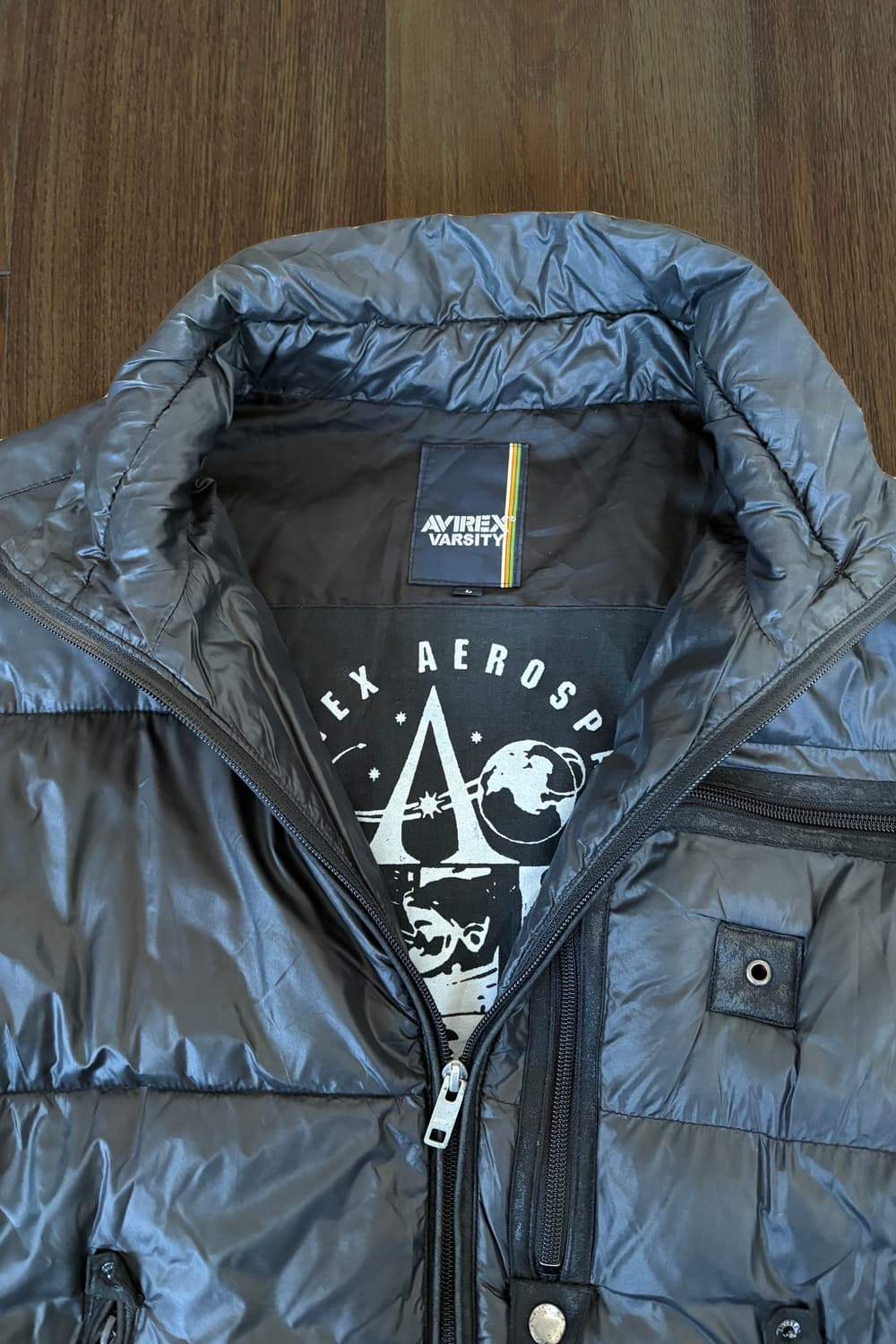 AVIREX Padded Bomber Jacket 상품이미지5