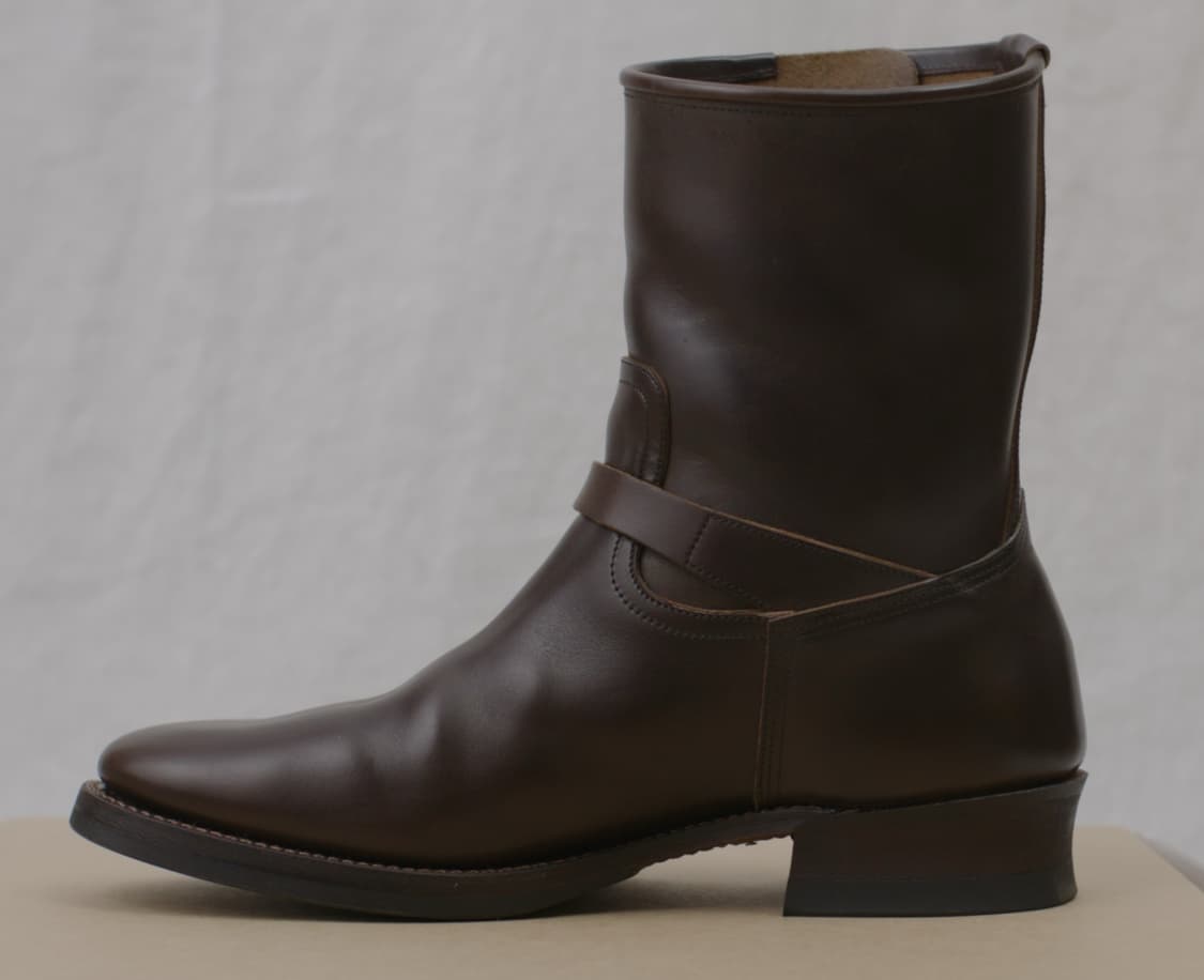 올드조 엔지니어 부츠 홀스벗 브라운 9.5 상품이미지4