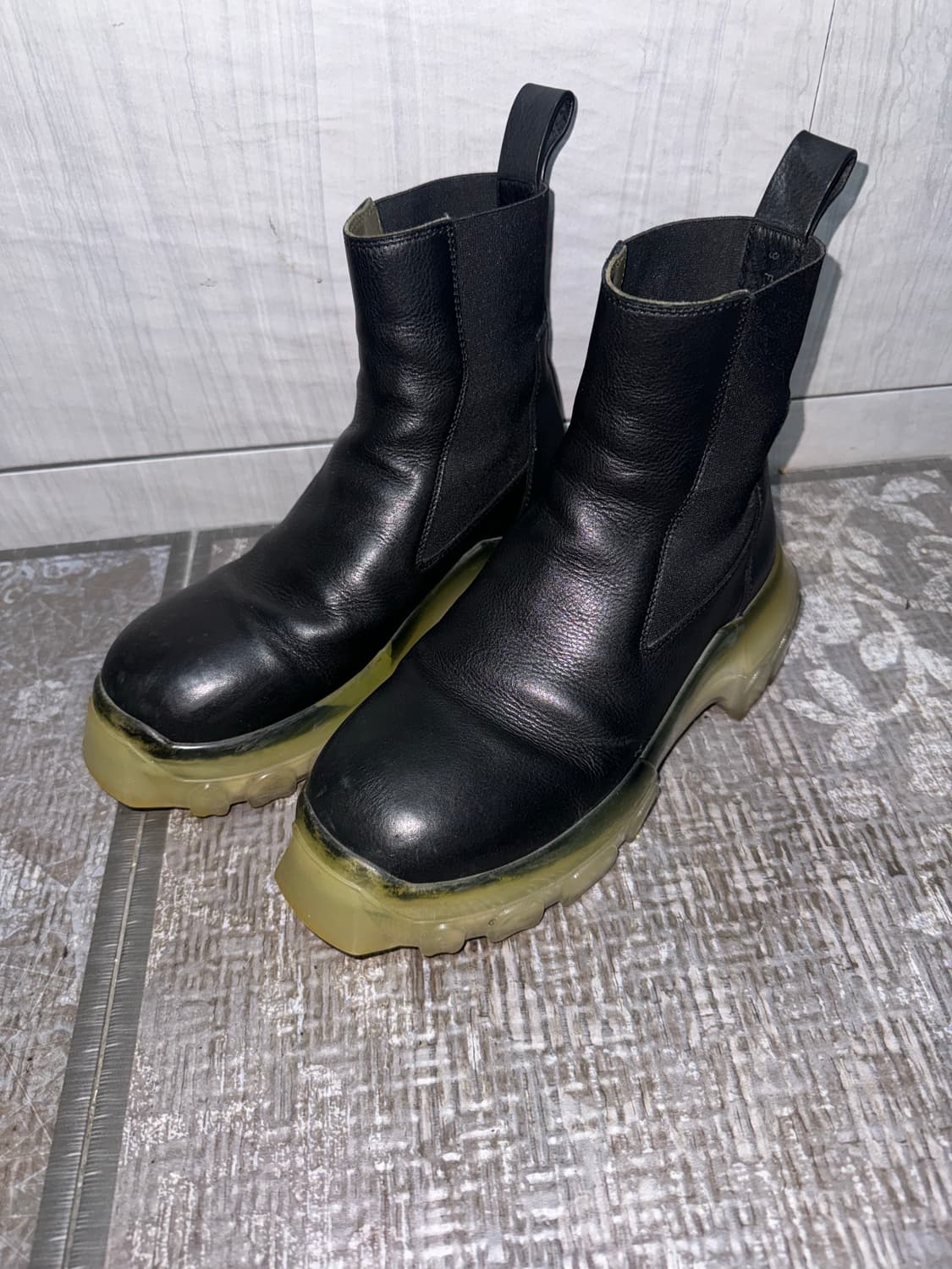 릭오웬스 비틀 보조 트랙터 부츠 상품이미지1