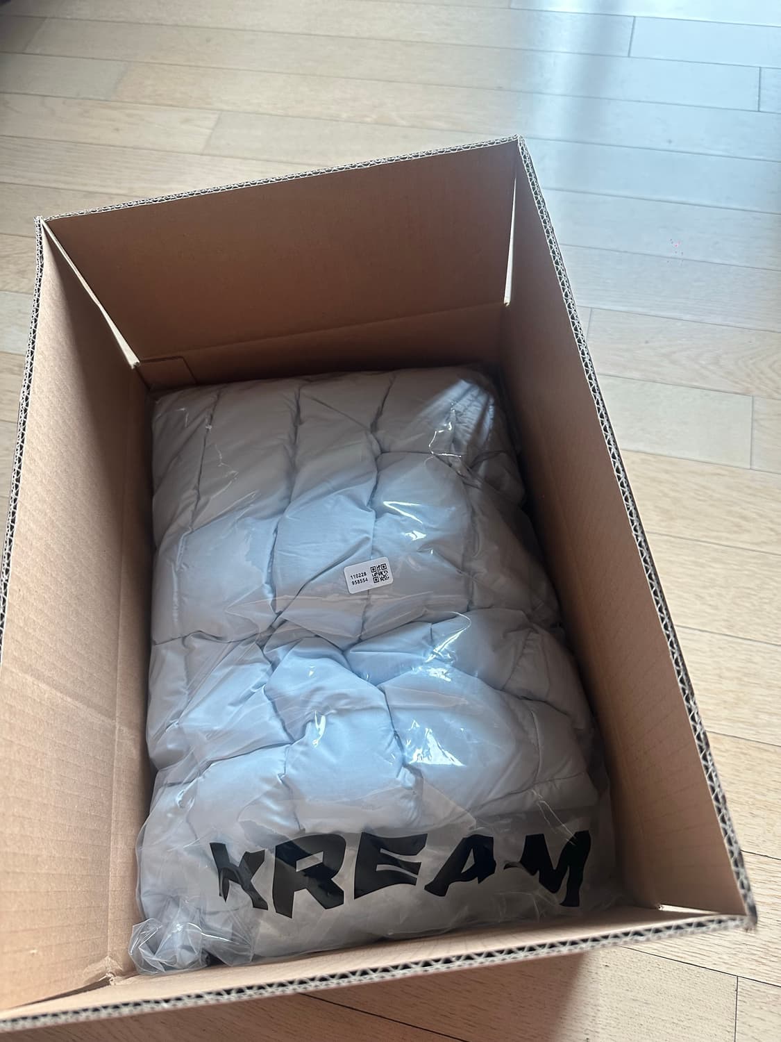 무신사 스탠다드 경량패딩 클라우디 블루 M 상품이미지3