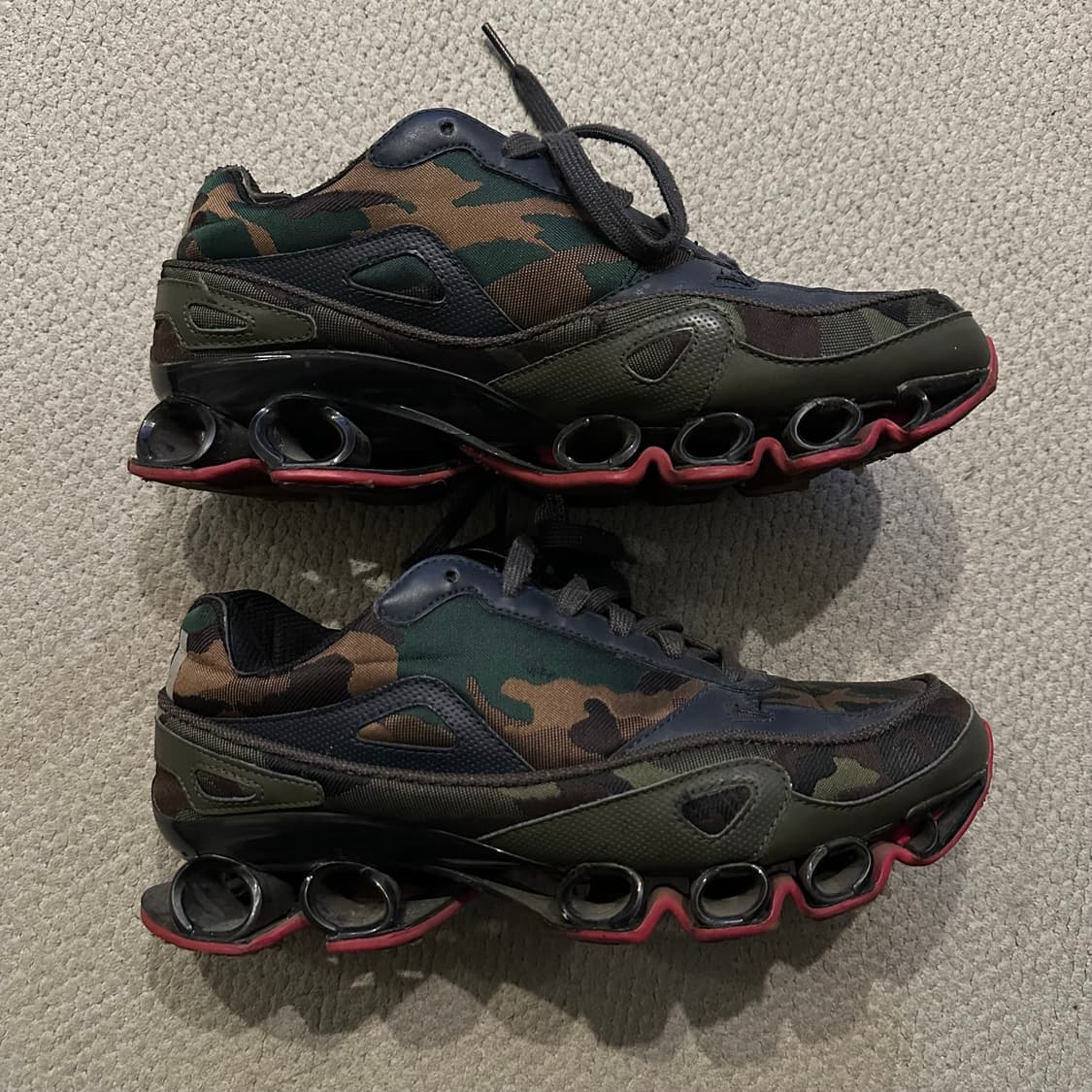 Raf Simons 라프 시몬스 카모 바운스 스니커즈 상품이미지10