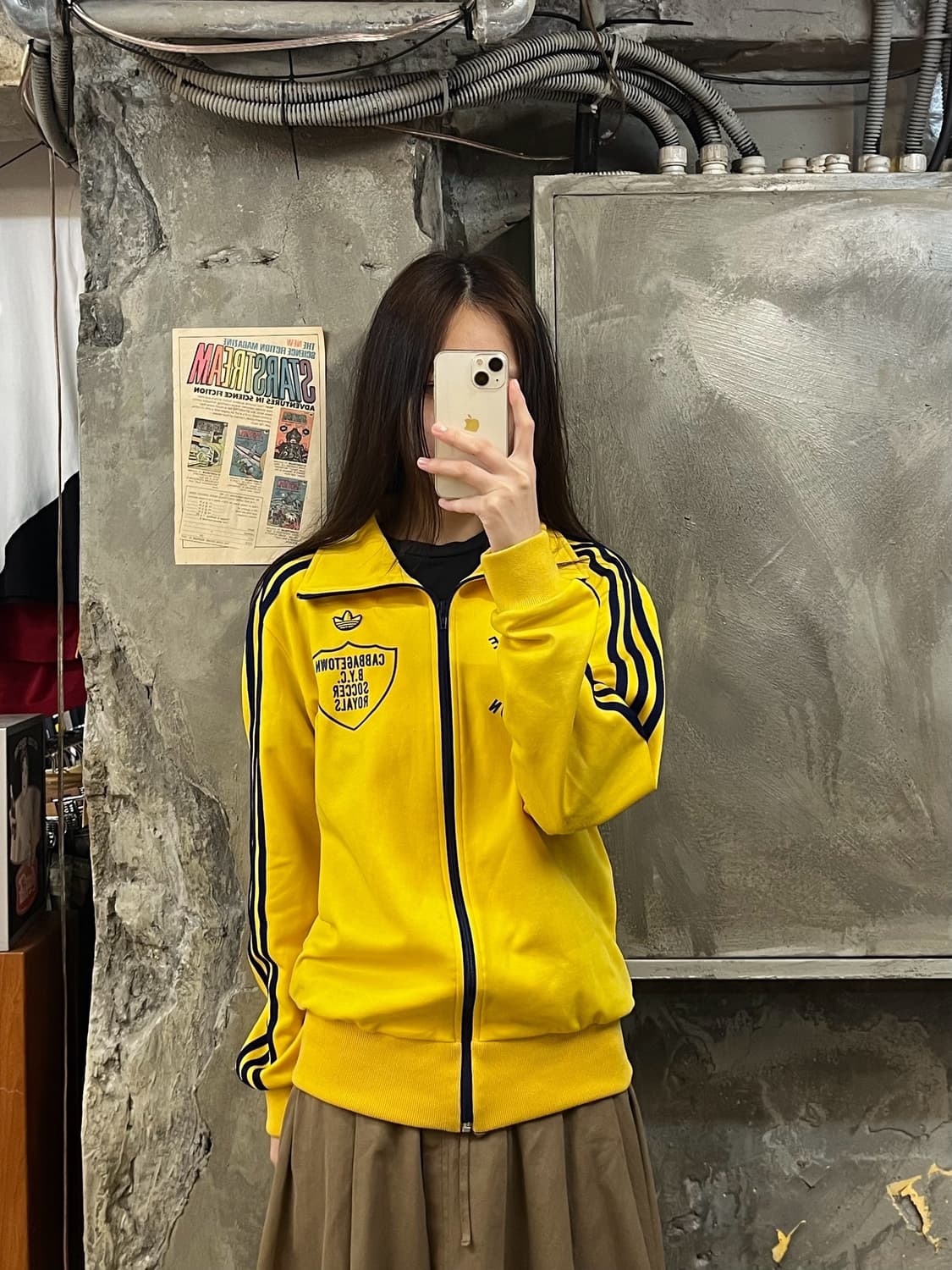 아디다스 00s OG 캐비지 타운 트랙탑 져지 옐로우 #csz636 상품이미지2