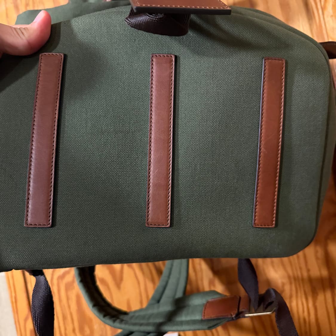 랄프로렌 퍼플라벨 캔버스 백팩 판매(가방) 합니다. 상품이미지5