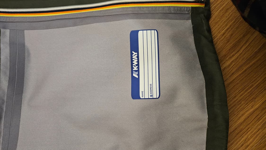 K-WAY 3LAYER COTTON RAIN HOODIE JACKET  상품이미지7