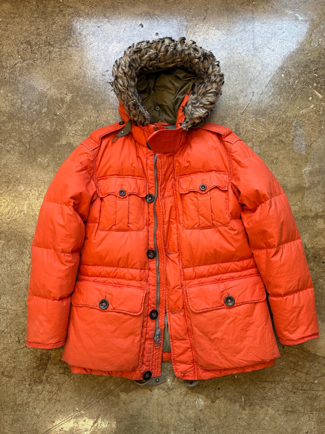 00s Polo Ralph Lauren 헤비 올드 다운 파카 상품이미지1