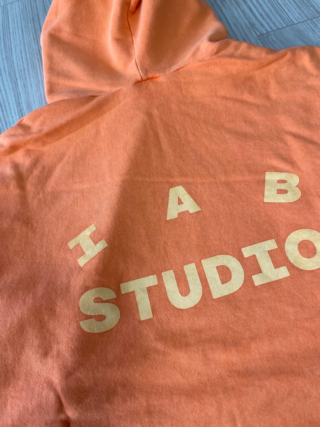 [새상품] 아이앱 스튜디오 피그먼트 후드 살몬 상품이미지2