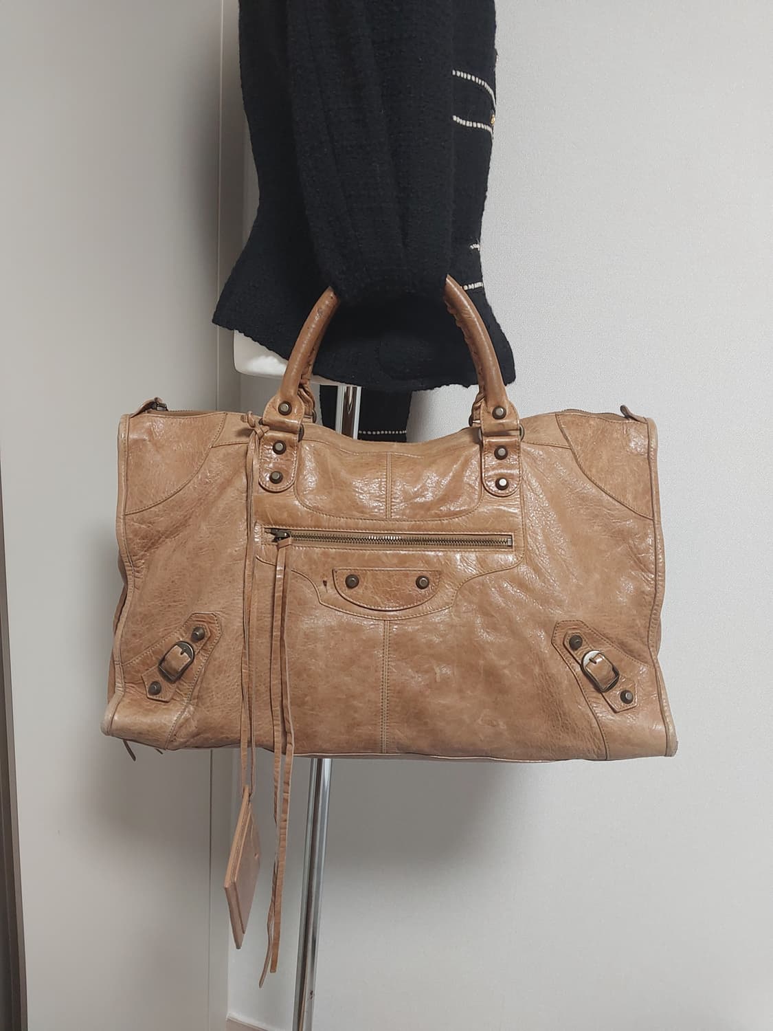 발렌시아가 클래식 시티백 모터백 워크 (정품) 상품이미지3