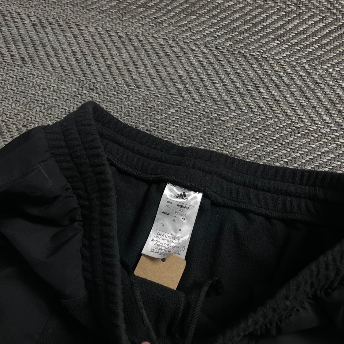 아디다스 신형 배색 디테일 플리스 팬츠o 4762 상품이미지6