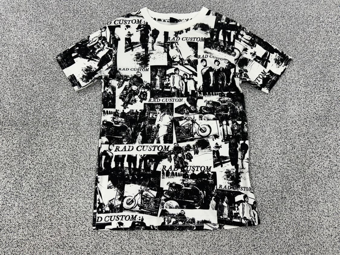 RAD CUSTOM JAPAN 프린팅 티셔츠  상품이미지1