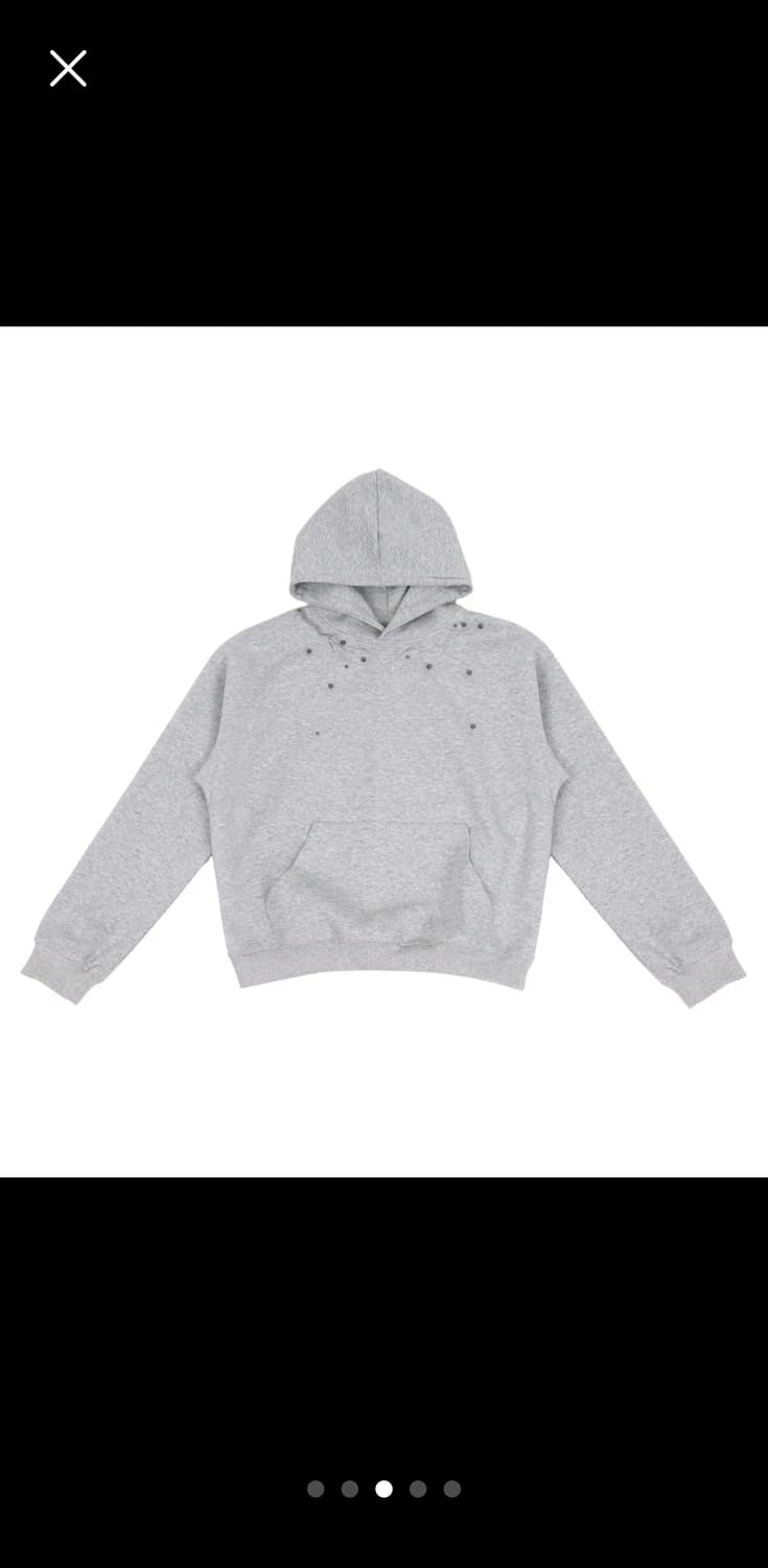 고스트 본 링크 후디 그레이 Free 상품이미지3