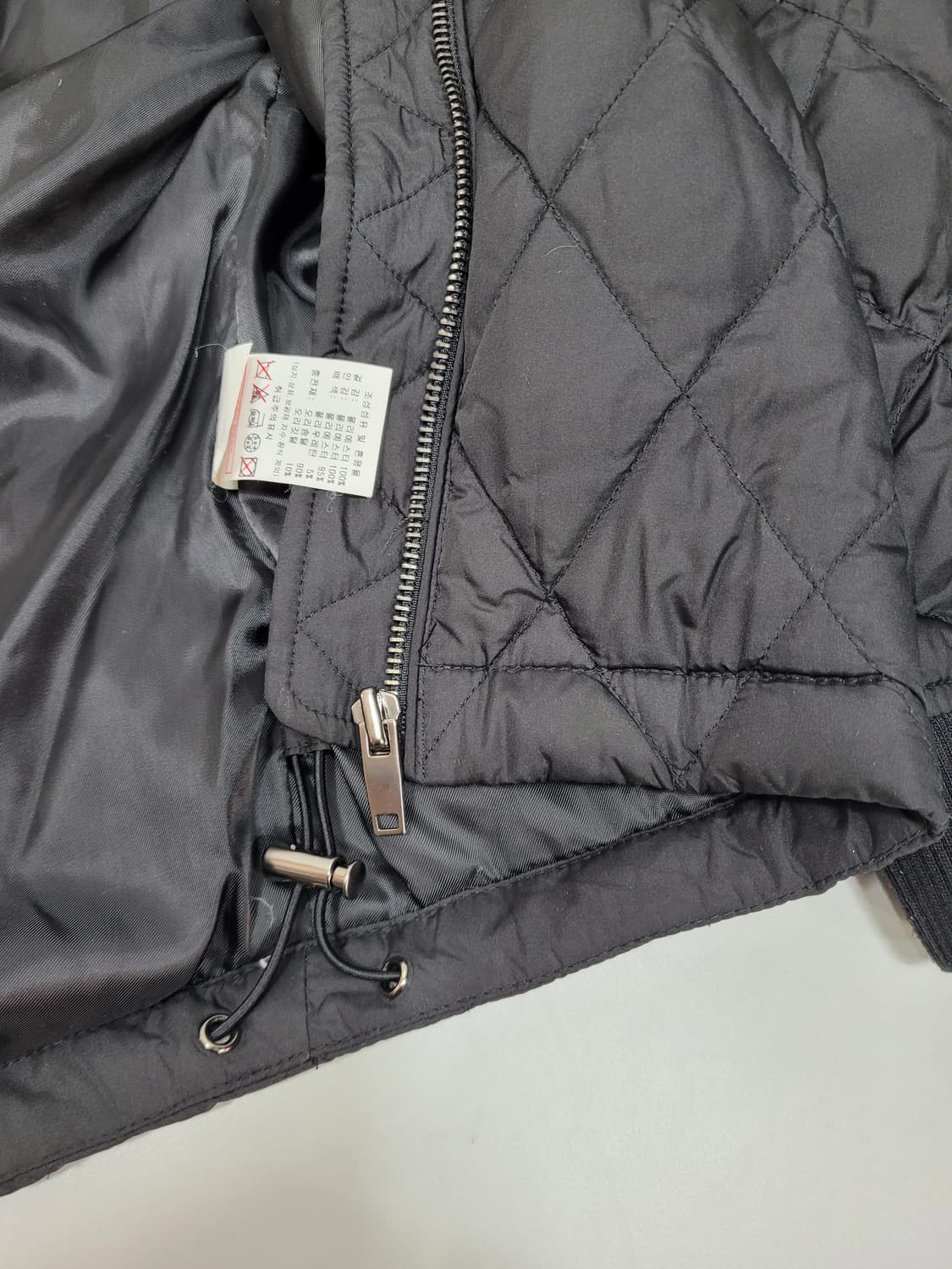 BENETTON 22FW 베네통 덕다운 퀼팅 숏패딩 점퍼 / 여 42  상품이미지7