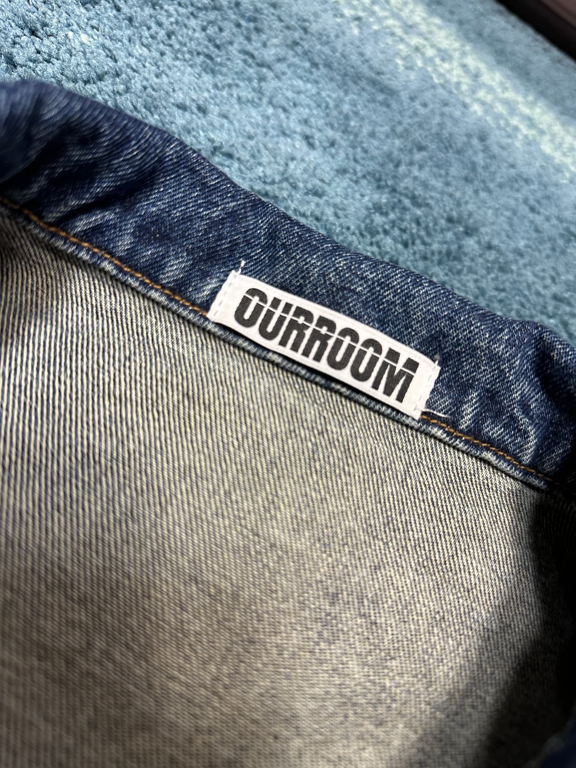 청데님 진자켓 블루자켓 캣 cat 청자켓 워씽 남자용 상품이미지2