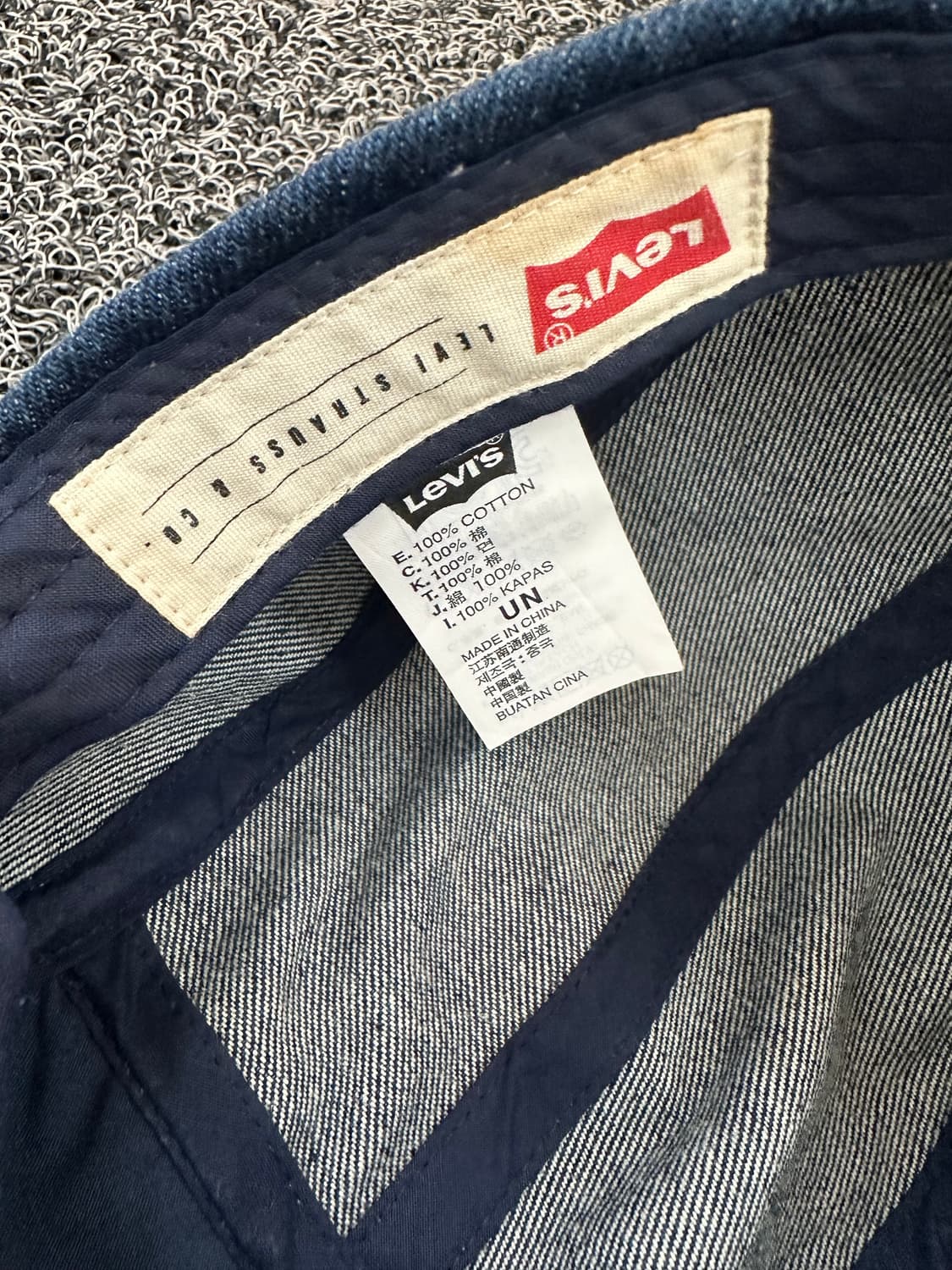 Levi's 데님 캠프캡 상품이미지5