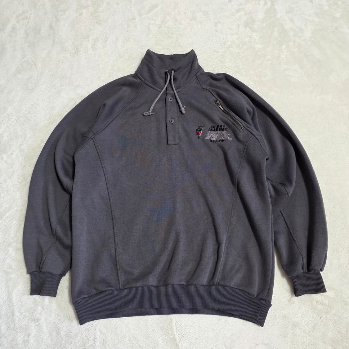 (105)아디다스 80S 빈티지 아카데미 맨투맨 상품이미지1