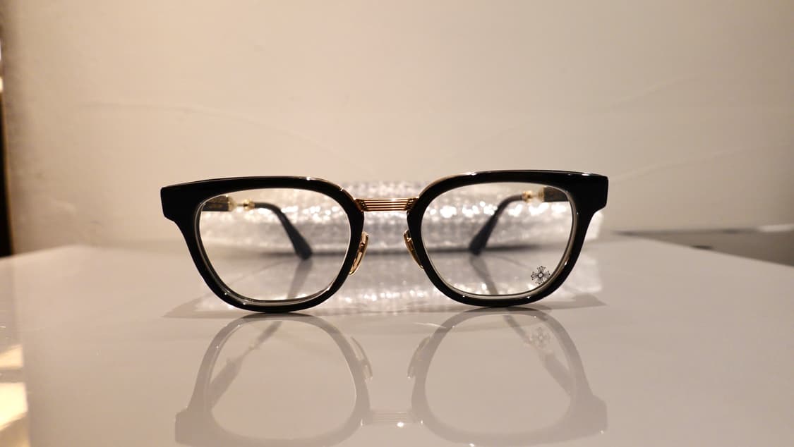 크롬하츠 덕버터 블랙/골드 안경 상품이미지1