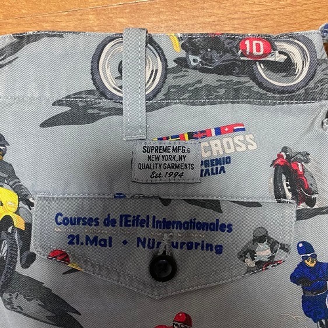 [30] 09SS 슈프림 모토크로스 쇼트 그레이 상품이미지5