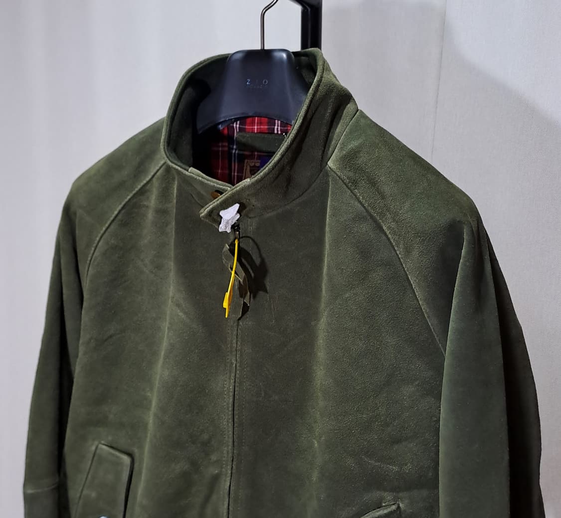 (새제품) 소가죽 스웨이드 G9 자켓 110 B267 상품이미지2