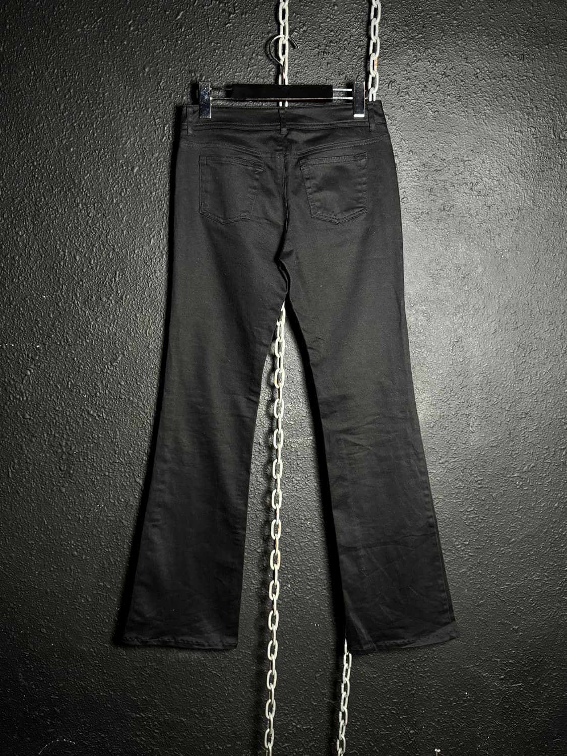 Black Boot-cut Pants  상품이미지4