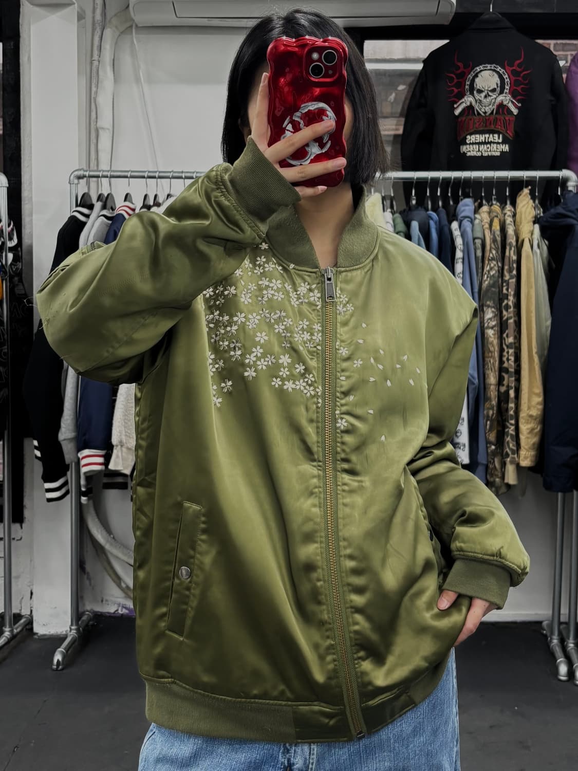 카라쿠리 타마시 오리엔탈 MA-1 자켓 상품이미지4