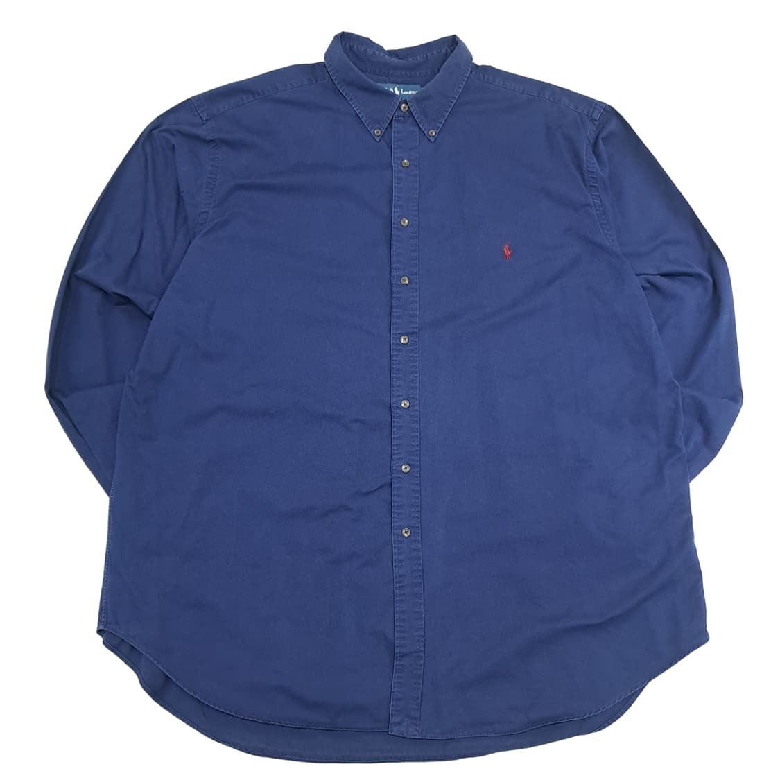 CN752 3XLT 폴로 랄프로렌 네이비 긴팔 셔츠 남방 상품이미지1