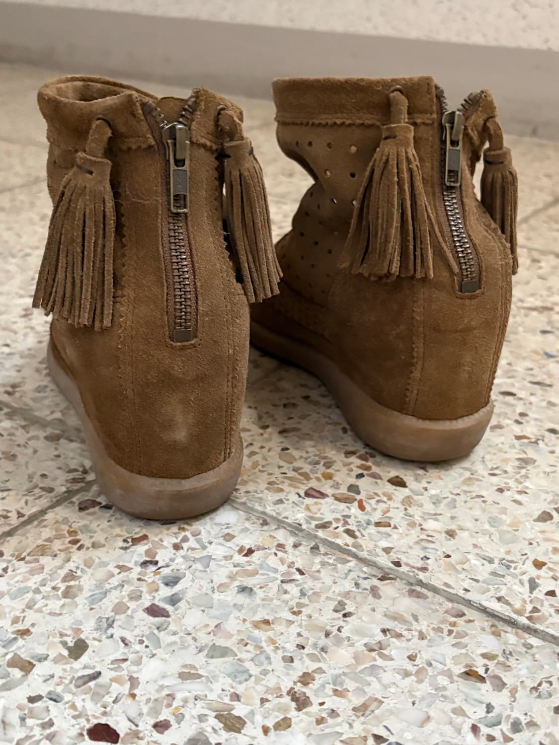 [37] 이자벨마랑 웨지힐 부츠 상품이미지4