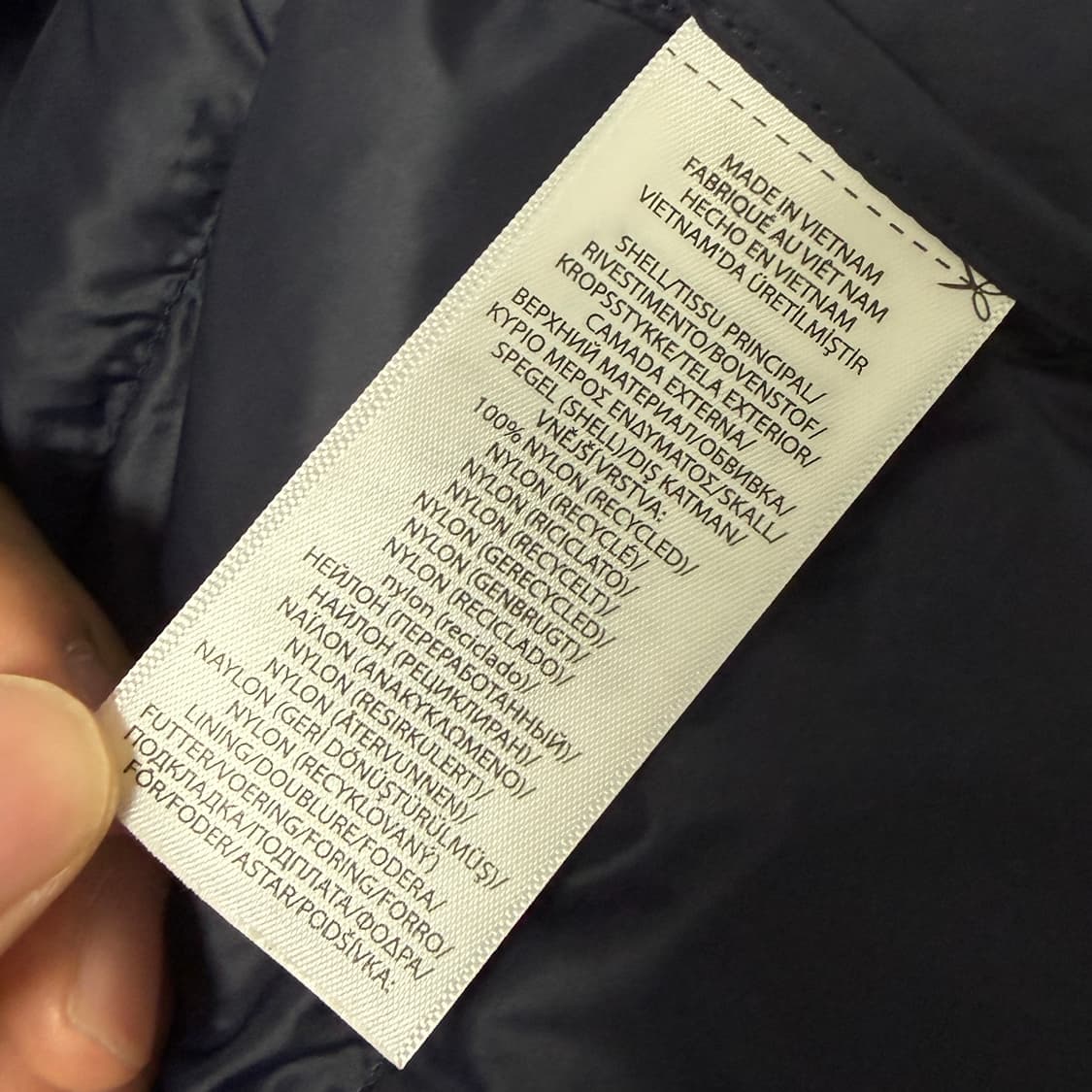 매장 정품) 폴로 패커블 경량패딩 다크네이비 상품이미지5