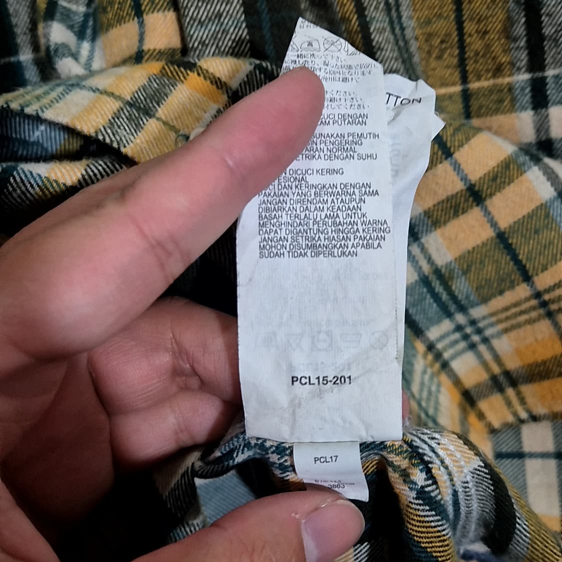 Levis 리바이스 투 포켓 체크 셔츠 상품이미지6
