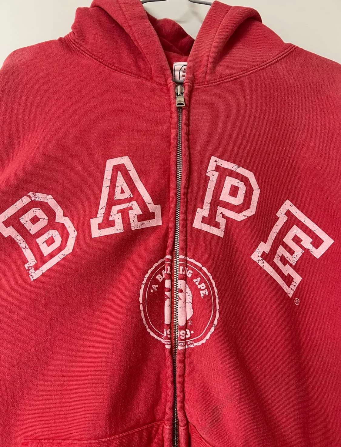 (L) 희귀 00‘S BAPE HOODIE ZIP-UP 상품이미지3