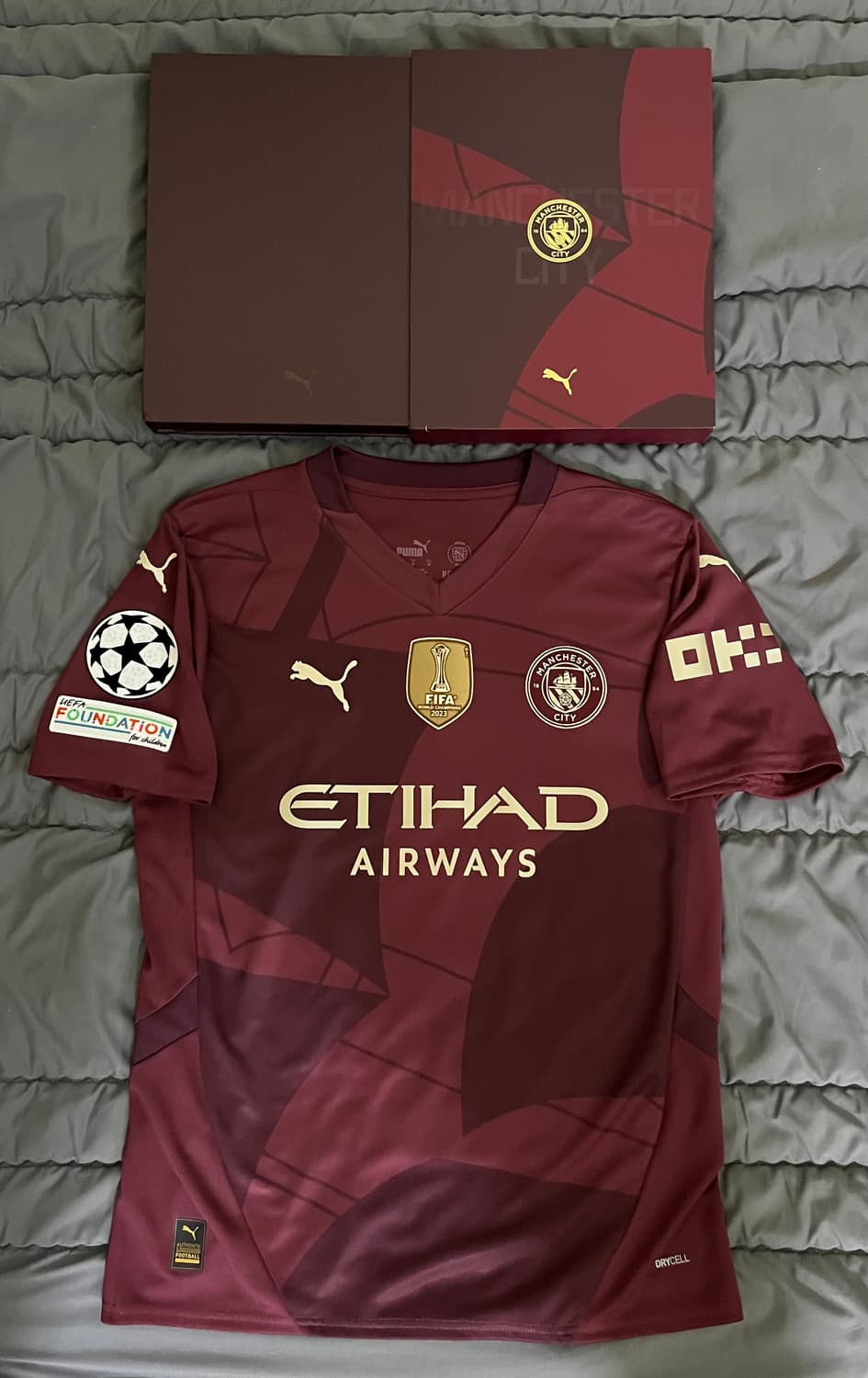 ⚽️ 24-25 맨체스터 시티 써드 챔피언스리그 디아스 풀마킹 유니폼 상품이미지2