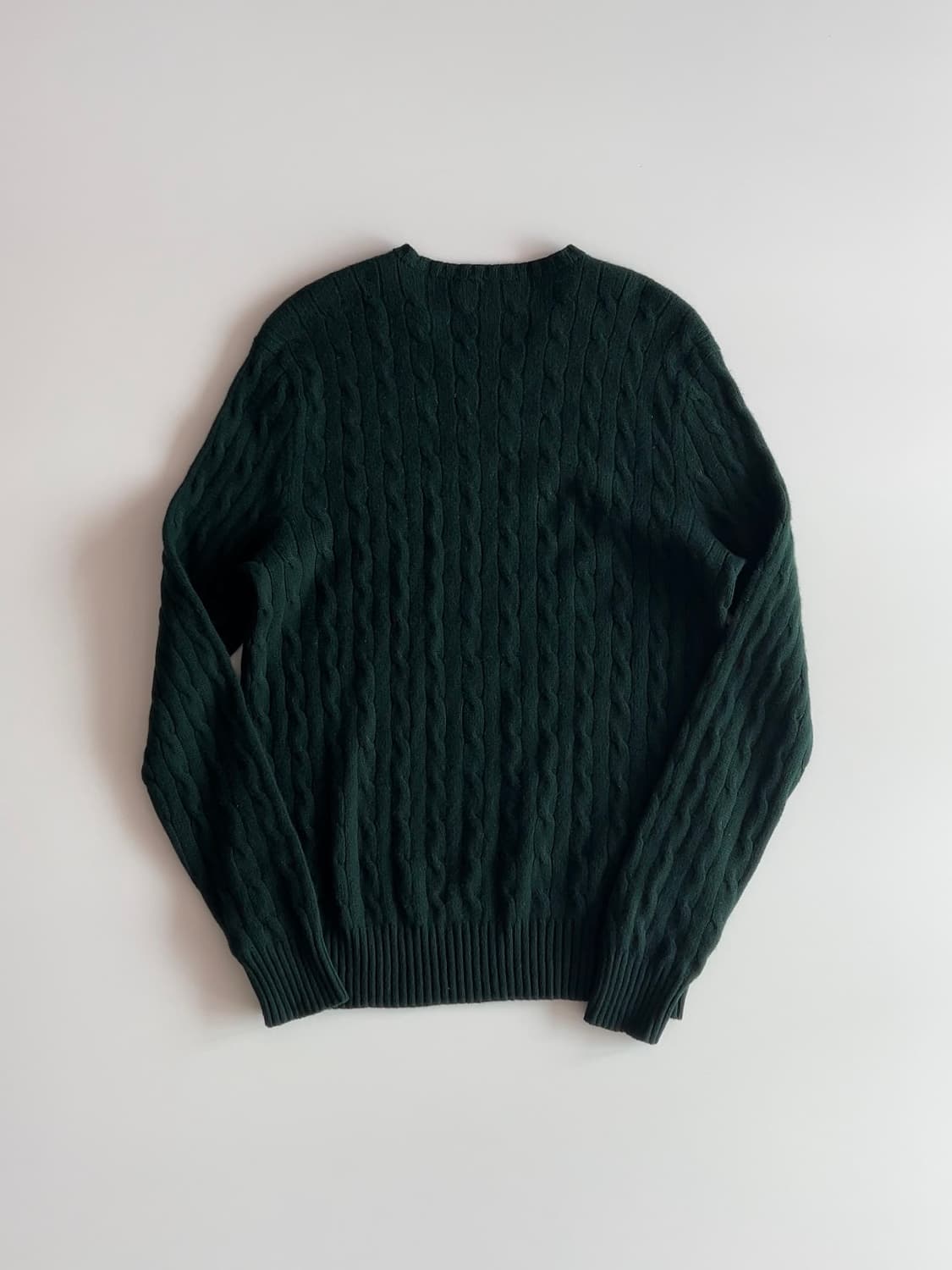 폴로 랄프로렌 캐시미어 케이블 니트 L 상품이미지2