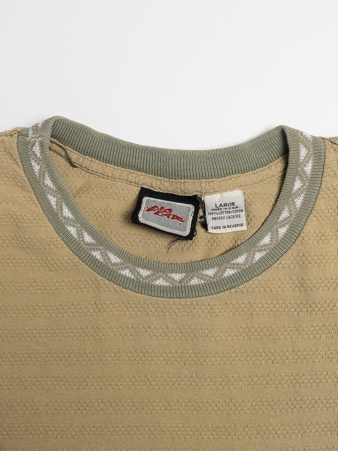 90's No Fear 스트라이프 서프 티셔츠 상품이미지4